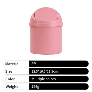 ถังขยะพลาสติก PP สีชมพูหลากสีขนาดเล็ก สำหรับงานโฆษณา ขายส่งตามสั่ง - Product Image 4