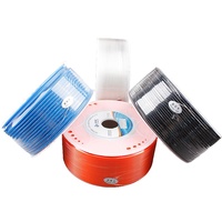 Tuyau pneumatique en PU 4x2.5 6x4 8x5 10x6.5 12x8 14x10 16x12 bleu noir orange pour conduite d'air, tube en polyuréthane