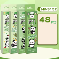 Lot de 50 crayons de qualité HB pour l'école primaire, idéal pour l'écriture et 12 crayons HB pour la pratique du dessin