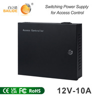 Alimentation électrique pour contrôle d'accès BLD-12V-10A-120W, contrôleur multi-portes, système de châssis pour système de contrôle d'accès