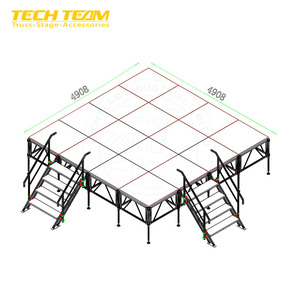 Scène <span class=keywords><strong>de</strong></span> mariage mobile extérieure en aluminium sur mesure avec escalier <span class=keywords><strong>de</strong></span> scène - Product Image 1