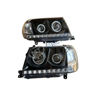 Faros delanteros compatibles con los modelos Toyota Land Cruiser LC100F 2006-2007, faros delanteros modificados FJ100. - Product Image 1