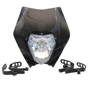 Conjunto de Faro Delantero para Motocicleta Todoterreno ZUQING HL103-0 LED 12V Negro Universal para KTM - Product Image 1