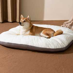 निः शुल्क नमूना आपूर्तिकर्ता कस्टम भूरे रंग के अनुकूल सर्दियों ठोस फैशन डोनट प्लश पालतू बिस्तर फ्लुफी कपास सुलाना छोटे कुत्ते गर्म - Product Image 4