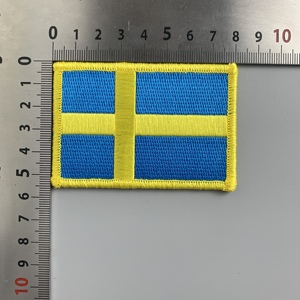 Parche Bordado Personalizado de Alta Calidad con Bandera de Estados Unidos, Alemania y Kenia, Parche de Bandera Nacional Americana - Product Image 5