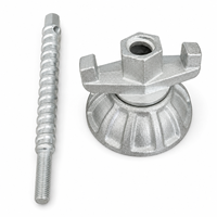 Ensemble d'écrous de serrage combinés Tengrui avec base universelle filetée M17 et tige filetée de 200 mm pour fixation de support de carotteuse à béton