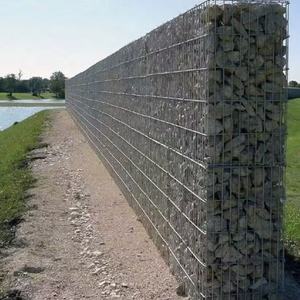 Sıcak Daldırma Galvanizli Çelik <span class=keywords><strong>Gabion</strong></span> Sepet Duvar Taş Çit <span class=keywords><strong>Gabion</strong></span> Kutusu h 260x40x200 - Product Image 6