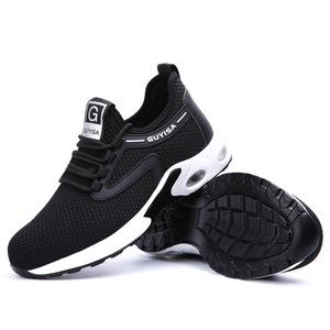 Chaussures de protection pour hommes, chaussures de sport pour étudiants de haute qualité, chaussures de travail respirantes et sûres pour l'été, Zapatos taille 36-50 - Product Image 1