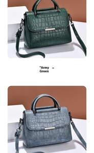 <span class=keywords><strong>MELI</strong></span> 2024 Borsa <span class=keywords><strong>a</strong></span> Mano Retrò da Donna in PU Impermeabile di Grande Capacità con Motivo <span class=keywords><strong>a</strong></span> Pietra, Chiusura alla Moda e Tracolla - Product Image 4