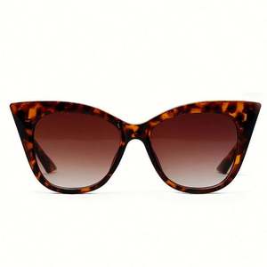 Nouveautés Mode Lunettes de soleil vintage à monture léopard pour femme, lunettes anti-lumière bleue, lunettes de soleil œil de chat pour femme 2020 - Product Image 2