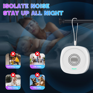 <b>Mini</b> Size Wireless Electric <b>USB</b> Rechargeable Battery Portable Soothing Sounds White Noise Sleep Aid Machine RGB Household - Product Image 5