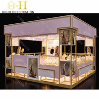 Bijouterie Kiosque Design Bijouterie Tables et Chaises Demi Cercle Cabines Bijouterie Vitrine pour Centre Commercial