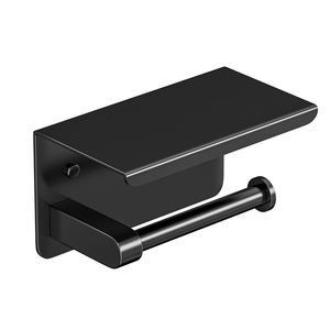 Porte-<span class=keywords><strong>papier</strong></span> toilette mural moderne et écologique sans perçage, avec étagère et support <span class=keywords><strong>de</strong></span> téléphone, distributeur <span class=keywords><strong>de</strong></span> mouchoirs adhésif pour salle <span class=keywords><strong>de</strong></span> bain, idéal pour hôtel - Product Image 2