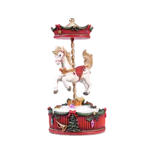 Professional Manufacturer Resin Carousel Horse Decor Made In China For Crafts
