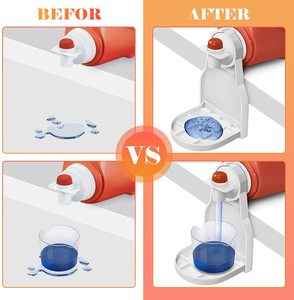 Support et bac de récupération d'eau pour distributeur de <span class=keywords><strong>savon</strong></span> incliné, pour lessive, adoucissant et autres gadgets de buanderie - Product Image 5