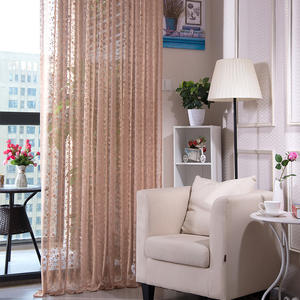 Ventes directes des fabricants de haute qualité salon chambre balcon fenêtre écran impression <span class=keywords><strong>jacquard</strong></span> fini rideau vente en gros - Product Image 3