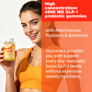 Complément GLP-1 17-en-1 4500mg à marque privée OEM, Gommes Probiotiques Sans Sucre pour Adultes avec Akkermansia & Berbérine - Product Image 5
