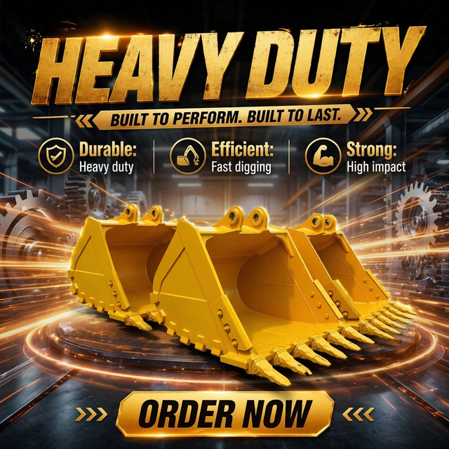 Heavy Duty Excavator Rock Bucket for CAT 303 305 307 308 312 313 315C 320 320C 320D 329D 330 336 349 Wear Resistant