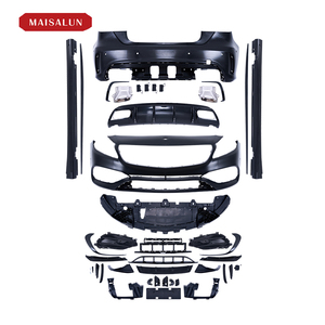 ชุดร่างกาย A45 AMG <span class=keywords><strong>ส</strong></span>ำหรับเมอร์เซเด<span class=keywords><strong>ส</strong></span>เบนซ์ A CLASS W176 2012-2018กันชนหน้ากันชนหลังกระโปรงด้านข้างสำหรับ <span class=keywords><strong>Benz</strong></span> W176 Body Kit - Product Image 4