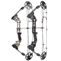 Arc à poulies STARCN M120 19-75 Lbs entièrement réglable, branches Gordon S-Class, disponible pour droitiers/gauchers, pour la chasse et le tir sur cible