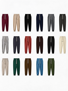 <span class=keywords><strong>Pantaloni</strong></span> Jogger Casual Multicolore in Cotone Pesante con Vita Elastica, Traspiranti, Personalizzabili, con Tasca Posteriore - Product Image 6