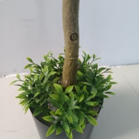 Arbres de plantes artificielles vertes pour décorations intérieures et extérieures Festive Holiday Christmas New Year Valentine's Day Mother's Day