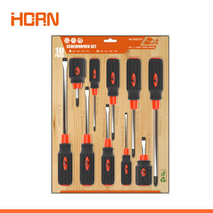 مفك براغي مغناطيسي متعدد الوظائف، أداة إصلاح احترافية مع رؤوس فيليبس/مسطحة، مقبض بلاستيكي TPR+PP، طقم مفكات - Product Image 2