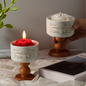 Decoración del hogar Fragancia al por mayor Arte Vela fragancia hecha a mano cera de soja vela perfumada - Product Image 5