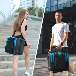 <span class=keywords><strong>Sac</strong></span> de <span class=keywords><strong>bowling</strong></span> personnalisé 2 boules Compartiment à chaussures indépendant Sacs de <span class=keywords><strong>bowling</strong></span> rétro portables avec porte-balle rembourré - Product Image 6