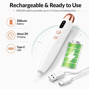 Stylo électrique sans fil pour art diamanté avec batterie 500 mAh et fonctionnement silencieux pour le ramassage de perles et les projets d'artisanat DIY - Product Image 5