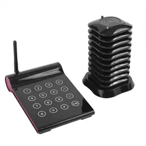 wholesale Long distance call button calling system Touch button restaurant wireless calling system