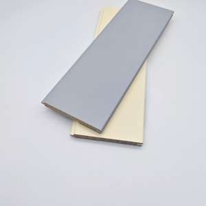 لوحة حائط لسان وأخدود بيضاء ممغنط بالواح ، ألواح خشبية ثلاثية الأبعاد مصبوبة ومطحونة حسب الطلب - Product Image 4