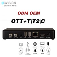 Décodeur TV Android OTT + DVB-T/T2/S/S2/ATSC/ISDB-T/C Full HD 1080p