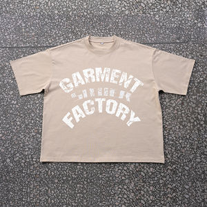 TKAN 53, venta al por mayor, camiseta con logotipo serigrafiado para hombre, Camiseta de algodón 100% de peso pesado de alta calidad, camiseta de talla grande para hombre - Product Image 1