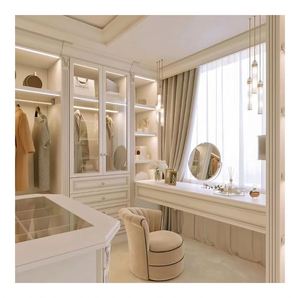 Armario de Dormitorio Moderno de Alta Calidad Estilo Europeo YALIG, Armario Empotrado Estándar en la Pared - Product Image 1