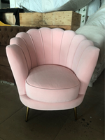 Chaise de canapé simple chaude chaise de Lotus en option multicolore pour fauteuil de balcon de chambre à coucher de salon