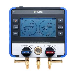 VRM-2S Medidor Digital Inteligente Duplo para Detecção de Vazamentos em Sistemas com Modo de Vácuo e Compatibilidade com Grampo de Temperatura Sem Fio - Product Image 1