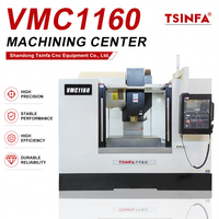 Centre d'usinage CNC robuste VMC1160 avec broche BT40 pour moules d'injection, moules de fonderie, fraisage et perçage de précision des métaux