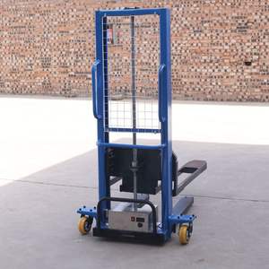 מלגזה ניידת נוחה לנשיאה עצמית 0.5T 1T מותקנת על משאית, מותג BeiQiang, סוללת ליתיום 48V, הנעה 4X4, 1140x240mm - Product Image 4