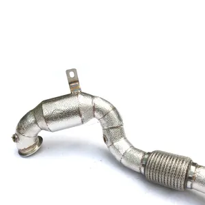 Ống Xả Cho <span class=keywords><strong>Audi</strong></span> A3 1.4T 1.8T 2.0T 2014 + Phụ Kiện Hiệu Suất Ô Tô Ống Xả Bằng Thép Không Gỉ Downpi - Product Image 1