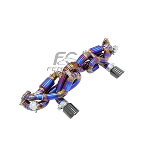 Sistema de Escape Catback Valvetronic de Aleación de Titanio para Porsche 718 GT4 <span class=keywords><strong>GTS</strong></span> 2019-2025 <span class=keywords><strong>4</strong></span>.0L, Silenciador con Sonido Profundo, Mejora de Textura - Product Image 5