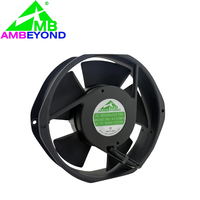 Kipas Aksial AC Volume Udara Tinggi 17238 172x150x38mm 220V 380V Motor Kumparan Tembaga untuk Kabinet Distribusi