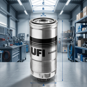 สำหรับไส้กรองน้ำมันเชื้อเพลิงสำหรับ FIAT UF24.408.00-อิตาลี - Product Image 2