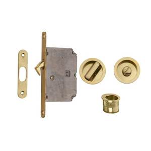 KIT PUERTA CORREDERA-SOLO MARCO Cromo satinado - Product Image 2