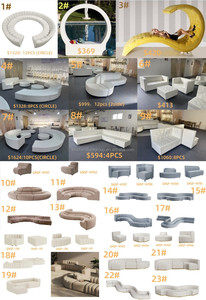 Sofá de Dos Plazas Blanco para Bodas, el Más Vendido de SinoFur - Product Image 5