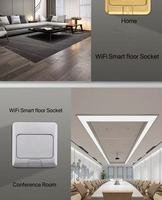 Prise murale intelligente Wi-Fi UE en verre trempé, interrupteur tactile pour maison intelligente, sans fil neutre, contrôle à distance par application, compatible Google et Alexa