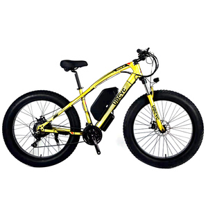 Bicicleta Eléctrica de 36V 350W y 21 Velocidades con Neumáticos Gruesos, Motor Potente para Bicicleta de Montaña/Bicicleta Eléctrica de 48v 750W para Adultos - Product Image 4
