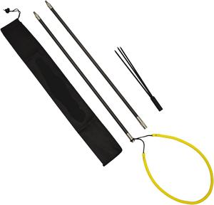 Balıkçılık Hawaiian Sling kutup mızrak güç kafa mızrak balıkçılık cam elyaf alüminyum kutup Barb ile - Product Image 2