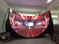 Pantalla LED flexible para interiores X, módulo LED suave de alta frecuencia de actualización para pantalla de fondo de sala de conferencias
