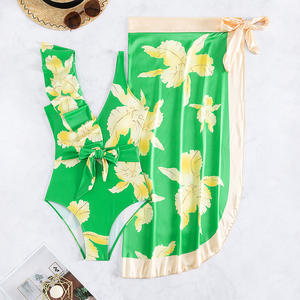 2025 pour <span class=keywords><strong>Amazon</strong></span> Aliexpress <span class=keywords><strong>maillot</strong></span> <span class=keywords><strong>de</strong></span> <span class=keywords><strong>bain</strong></span> <span class=keywords><strong>une</strong></span> <span class=keywords><strong>pièce</strong></span> avec volants Sexy 3 pièces Bikini ensemble imprimé transfrontalier article chaud - Product Image 3